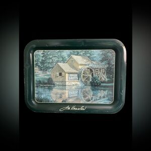 Jim Harrison Fresh Grits Rare 1997 Vintage Metal Tray